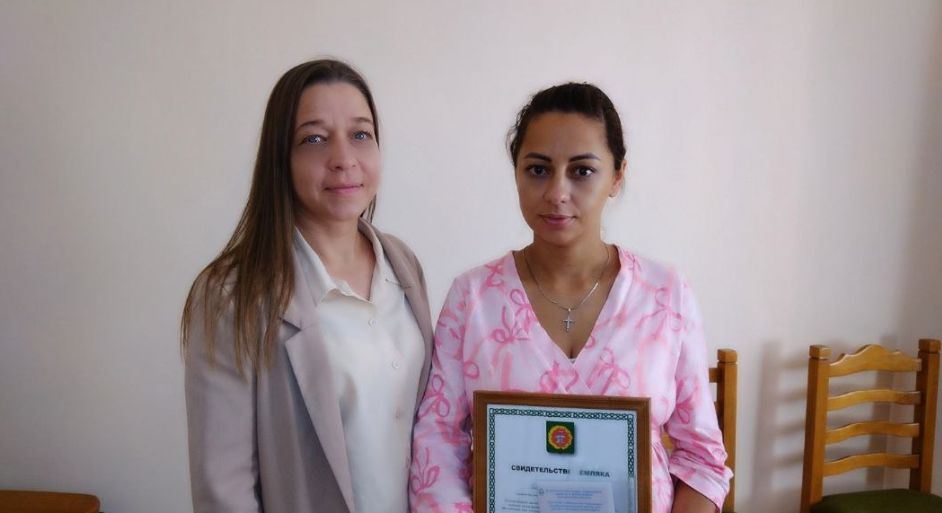 Новорожденному в Кузнецком районе вручили «Свидетельство земляка»