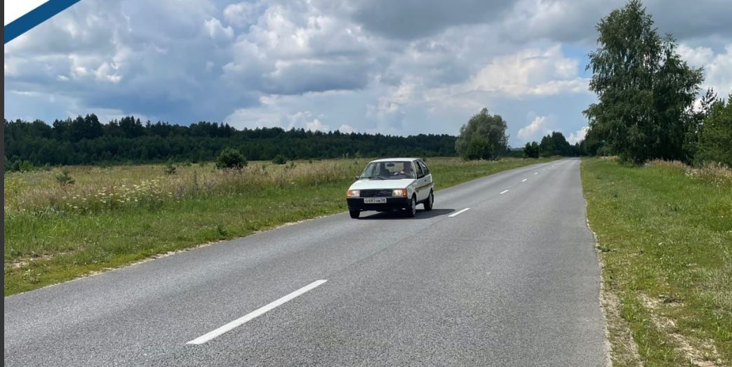 В Сосновоборском районе отремонтировали 5,5 км дороги