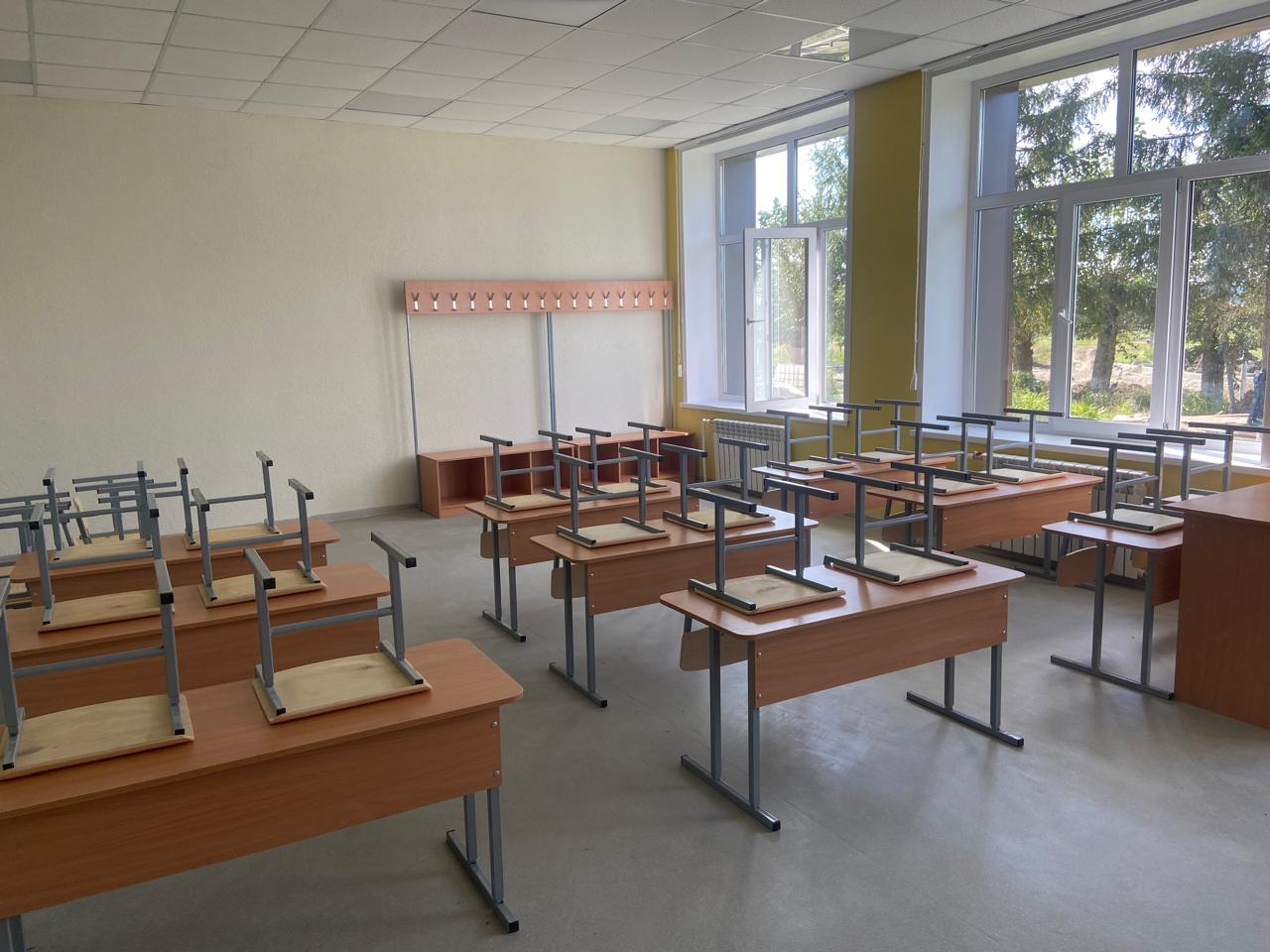 Капремонт школы в селе Норовка Нижнеломовского района идет по плану