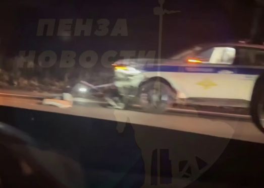 ДТП с участием машины ДПС случилось на трассе М5 в Городищенском районе