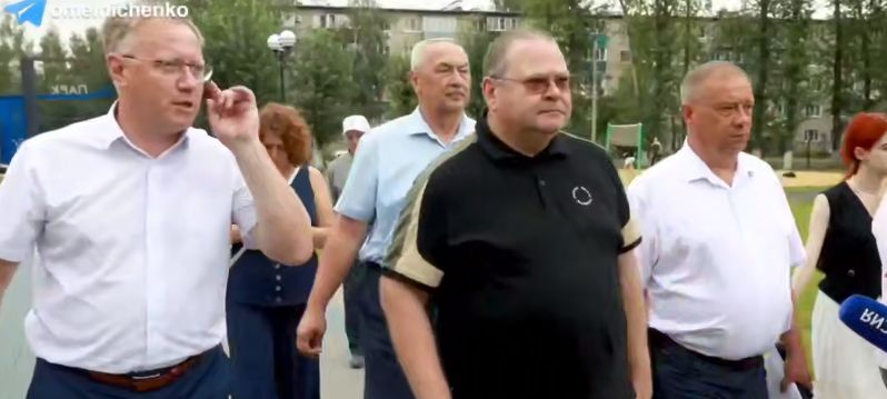 «Все для удобства жителей»: Олег Мельниченко осмотрел обновленную Каменку