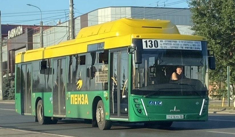 В Пензе изменили движение автобуса №130 из-за работ на Свердлова