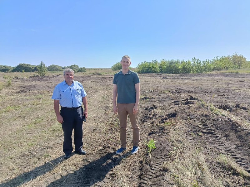В Белинском районе ликвидировали свалку площадью более гектара
