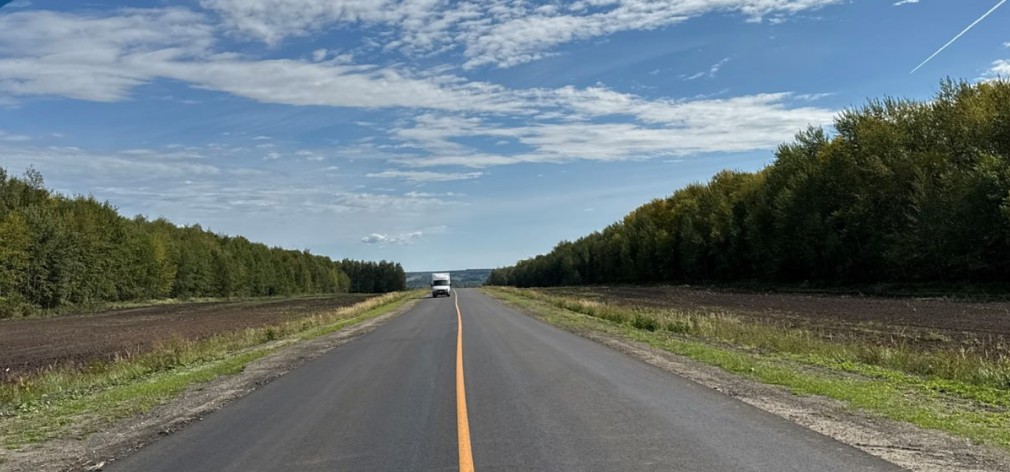 В двух районах Пензенской области обновили 15 км дороги по нацпроекту