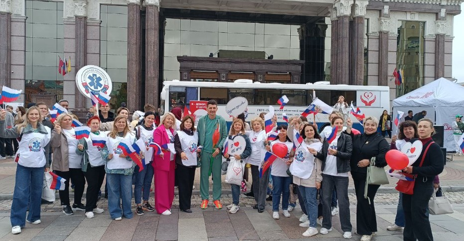 Более 100 пензенцев сдали кровь в рамках эстафеты Огонь жизни