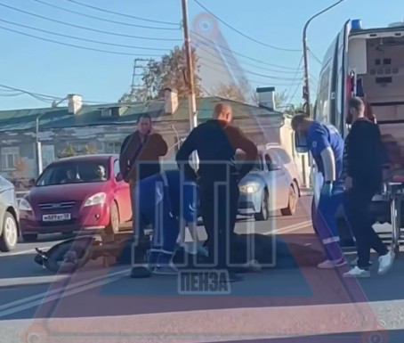 Водитель самоката пострадал в ДТП на Гагаринском путепроводе в Пензе