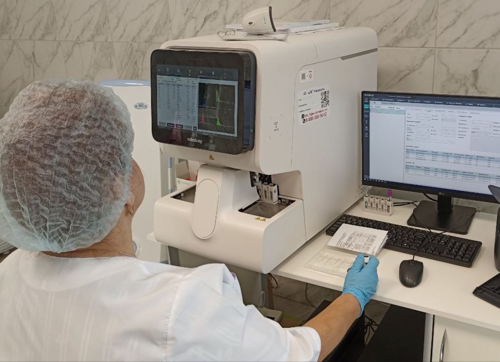 Лаборатория Земетчинской больницы получила 9 новейших анализаторов