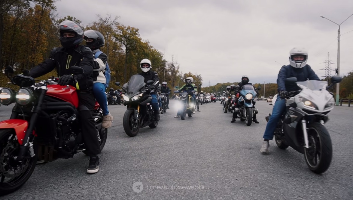 В Пензе прошел яркий финал мотосезона 2025 для байкеров