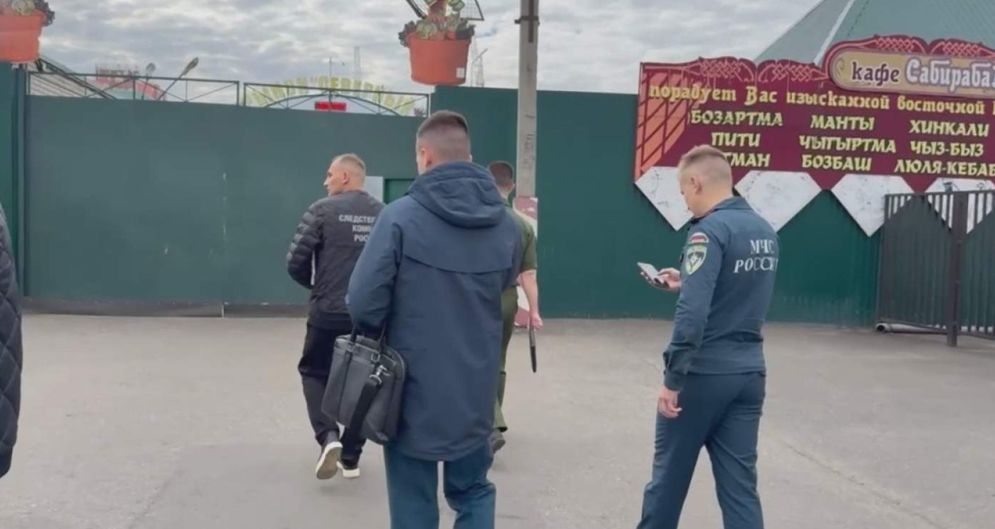 Силовики, Росгвардия и МЧС провели рейд на рынке в Пензе