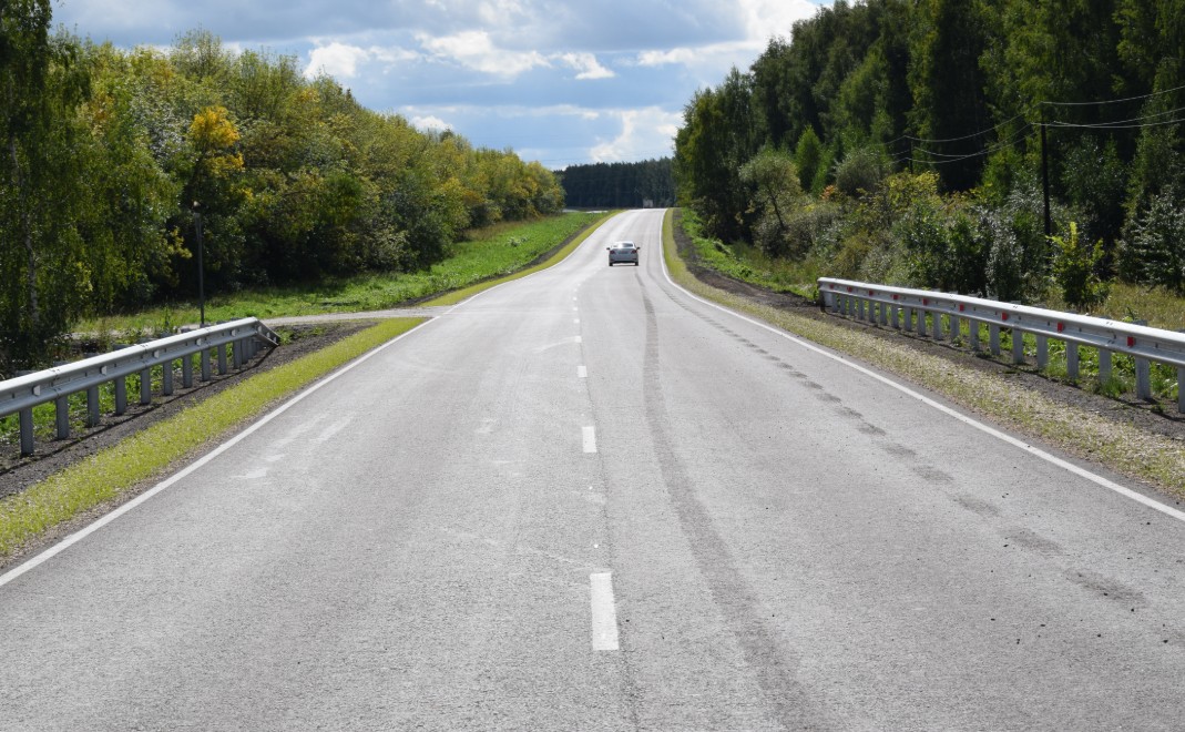 В Сердобском районе завершен сложный ремонт участка трассы Р-207