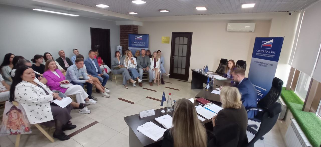 Пензенская ОПОРА РОССИИ собрала бизнес и налоговиков за круглым столом