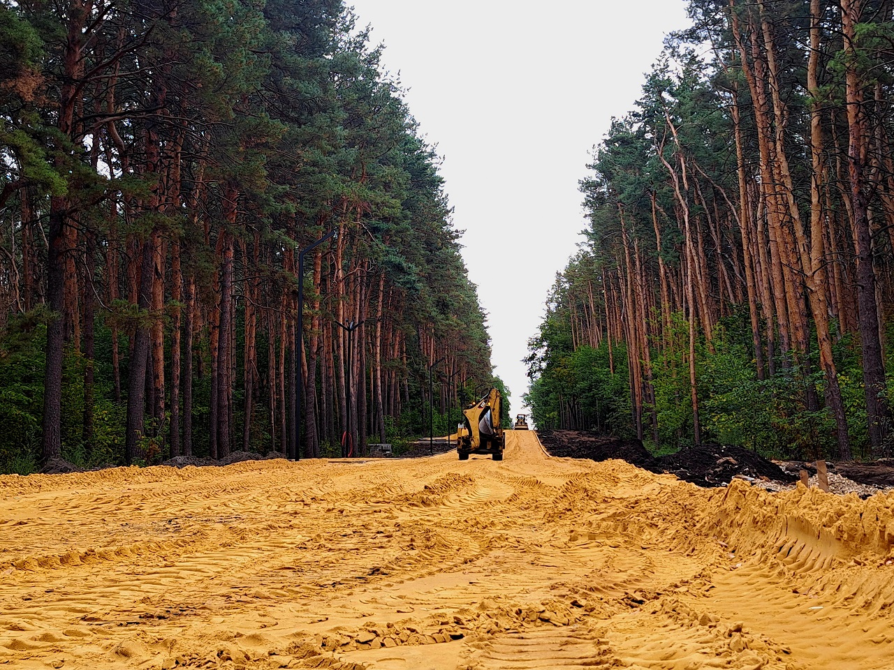 От песка и щебня до световых опор: как меняется Семейная аллея в Сердобске