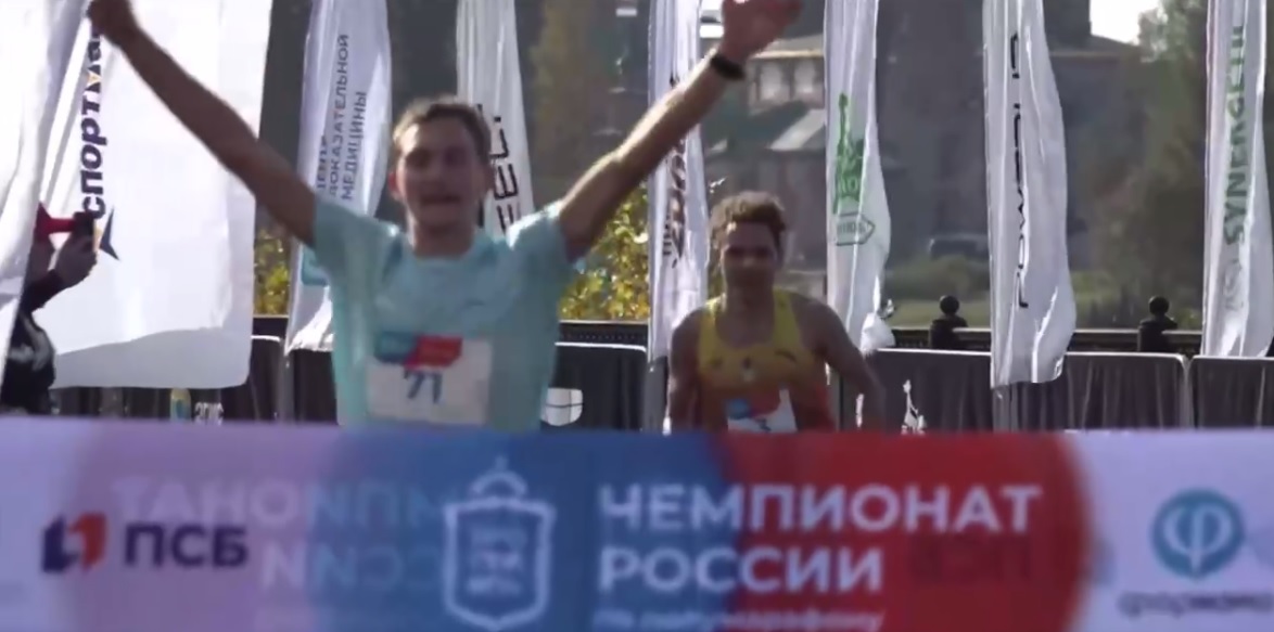 Пензенский студент Сергей Шаров стал чемпионом России по полумарафону
