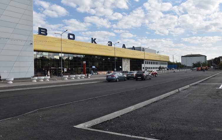 В Пензе обновлять разметку на Привокзальной площади планируют по ночам