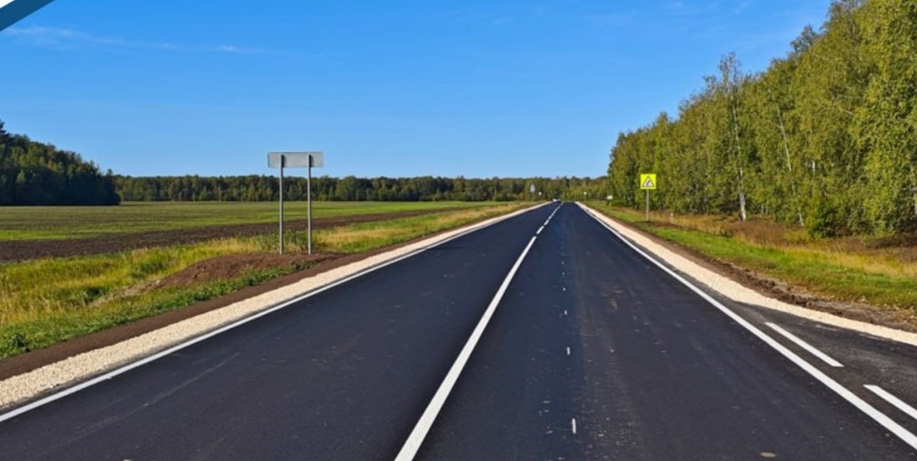 В Вадинском районе нанесли новую разметку на 5-километровом участке дороги