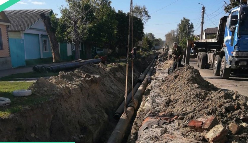 На улице Ленина в Кузнецке отремонтировали почти 750 метров теплосетей