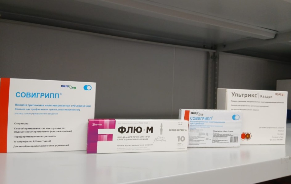 В Пензенской области завершились поставки вакцины от гриппа