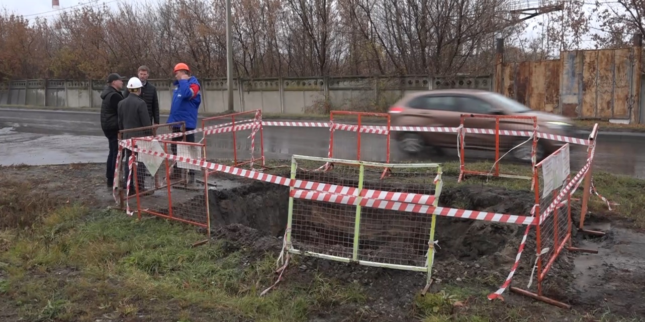 В Пензе на улице Пушанина до конца ноября реконструируют водопроводные сети