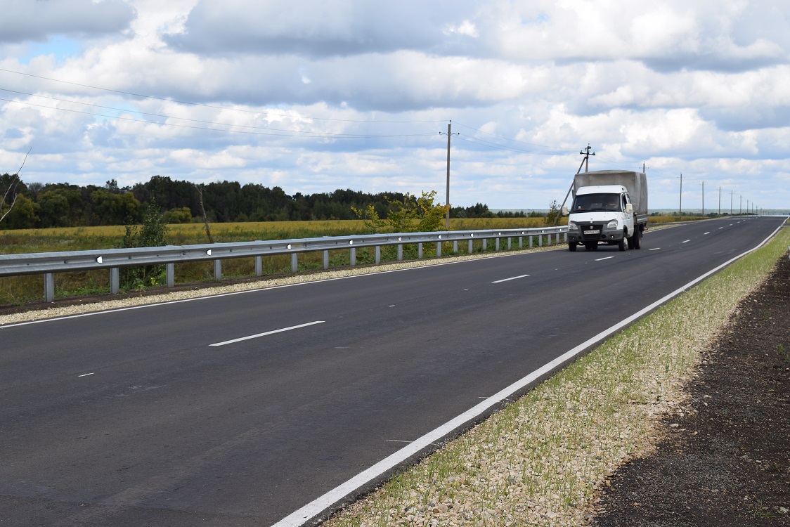 В Пензенской области завершили ремонт 23 километров трассы Р-207