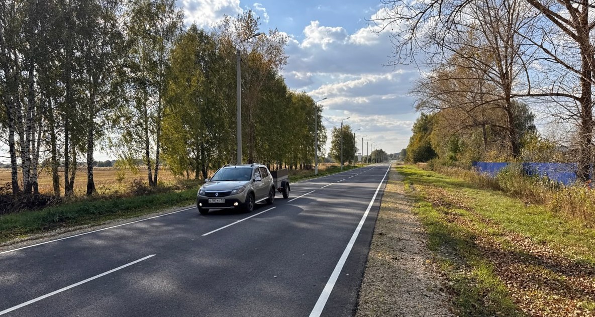 Дорога Лунино — Исса обновлена в рамках нацпроекта