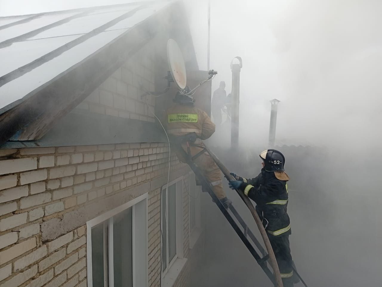 Из-за неисправности в газовом оборудовании в Нижней Елюзани сгорел пристрой