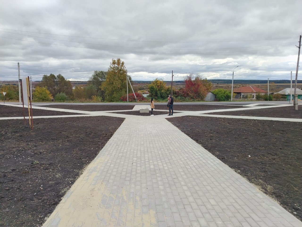 В Кузнецком районе благоустроили сквер памяти участников СВО