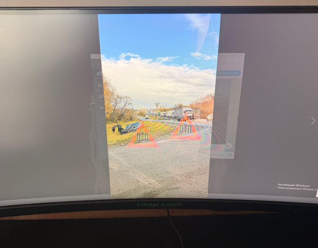 22 октября в Бессоновском районе после столкновения авто выбросило с дороги