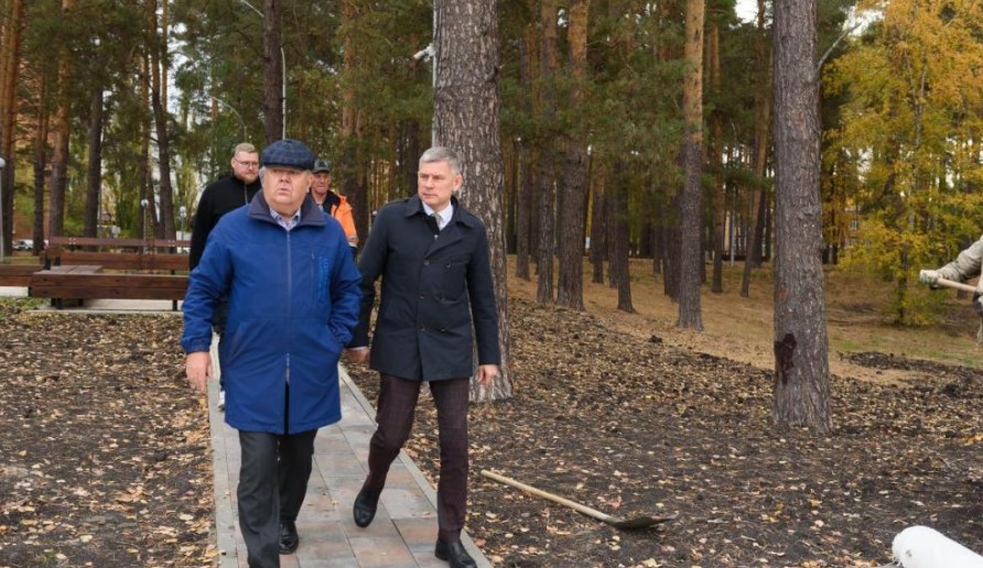 Сквер Демакова в Заречном готовится к открытию 1 ноября