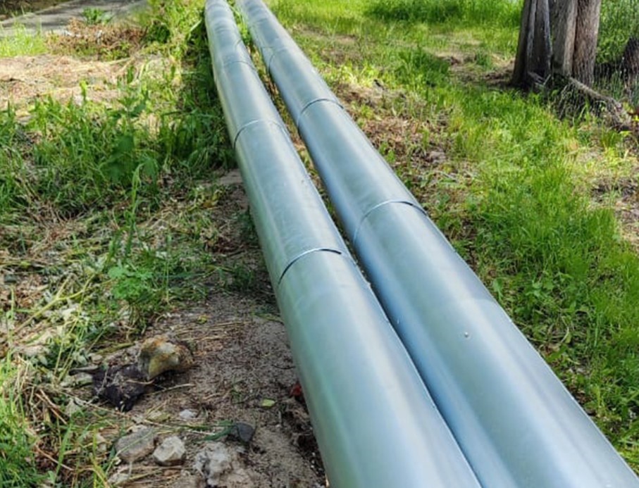 В Городищенском районе обновили 300 метров тепловых сетей