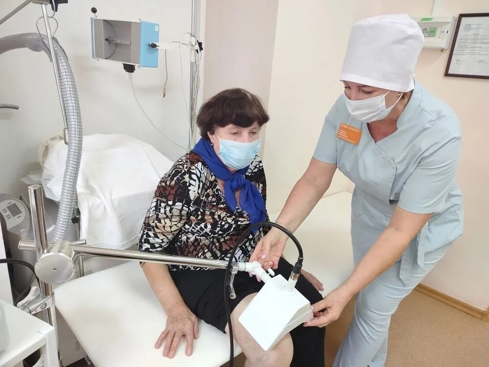 В Сердобской ЦРБ начали применять современную терапию с помощью микроволн