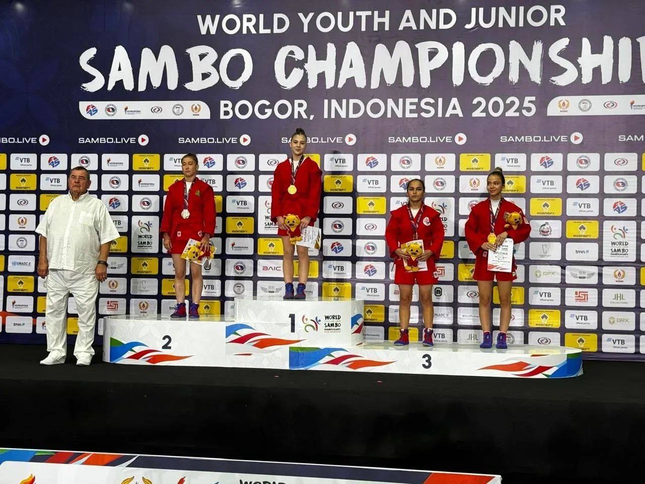 Пензенская самбистка Софья Солуянова завоевала золото на первенстве мира