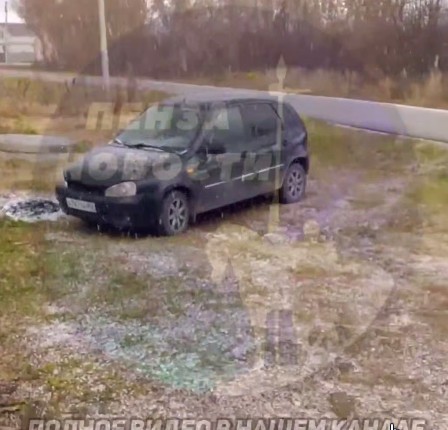 Бессоновский район 16 октября накрыл мощный снегопад