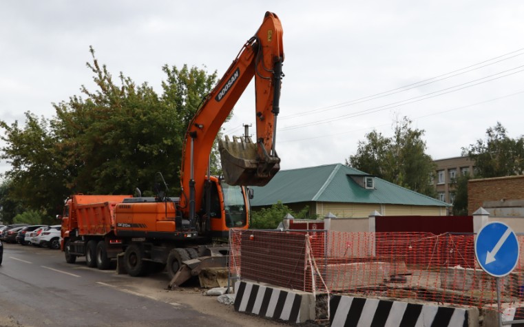 Строительство нового водопровода в Терновке идет полным ходом