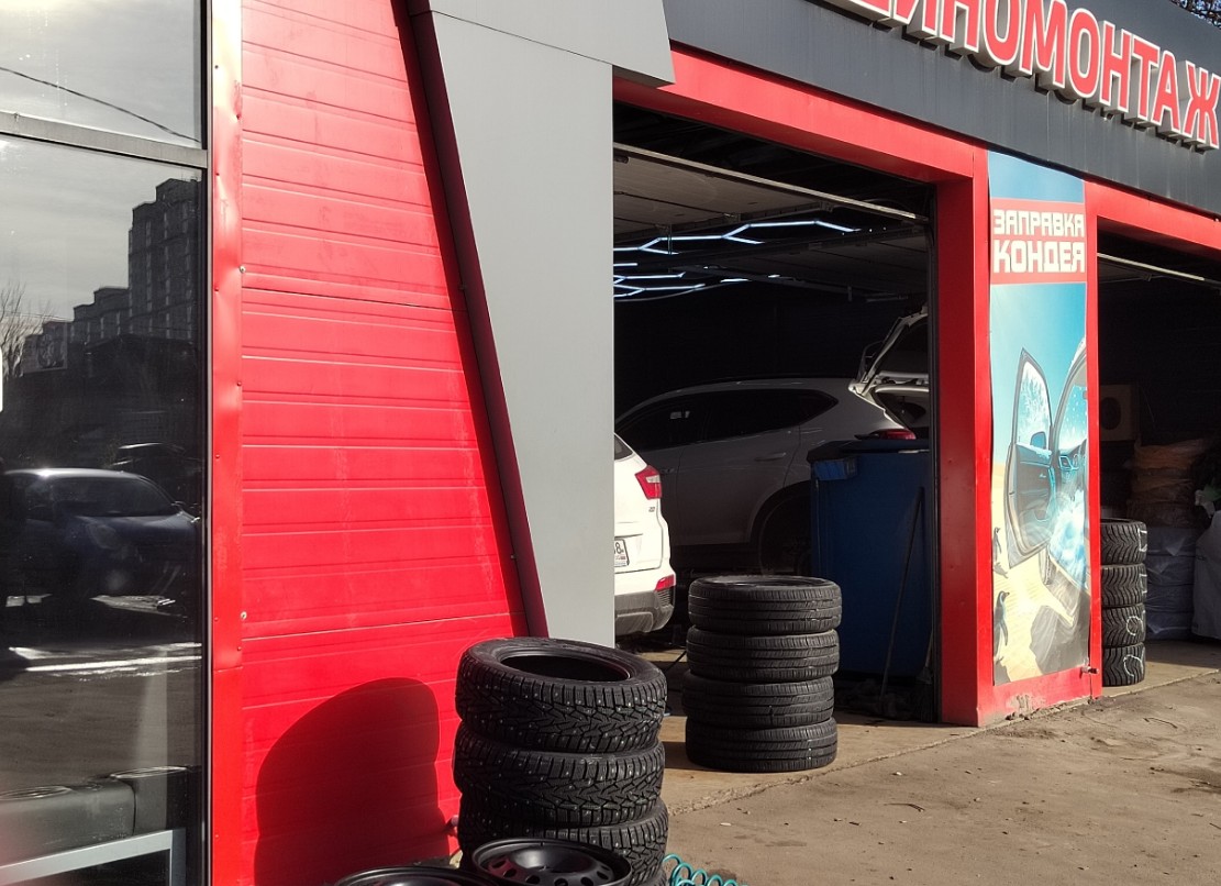 В Пензе выстроились очереди на шиномонтаж