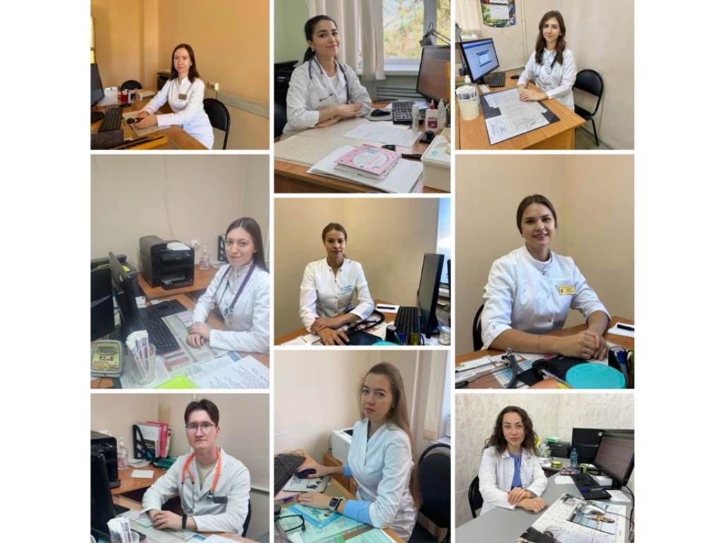 В Пензе детские поликлиники приняли на работу 16 молодых врачей