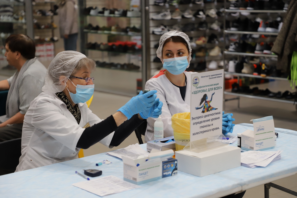 Более 1800 жителей Пензенской области узнали о диабете благодаря диспансеризации