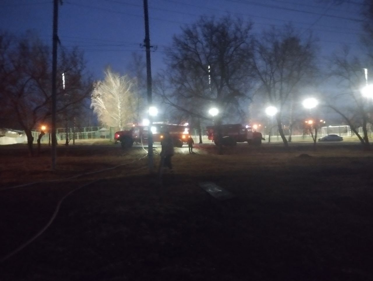 В Городище на улице Московской загорелся чердак жилого дома