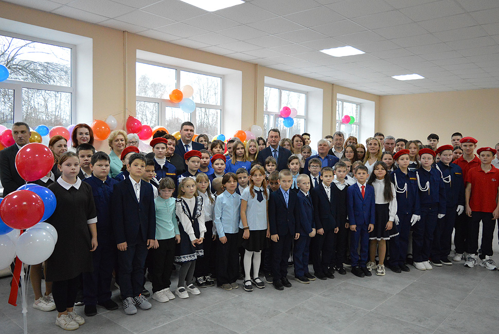 В Белинском районе после длительного капремонта открыли школу