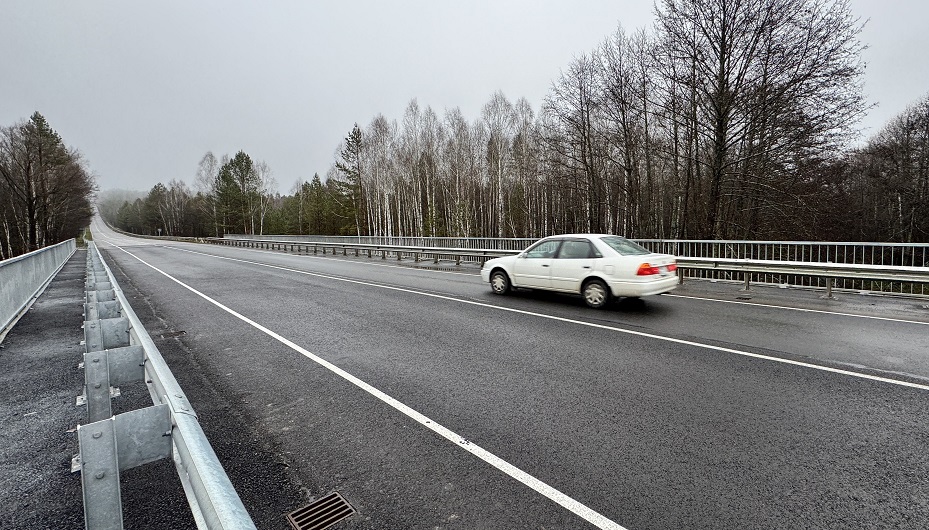 В Никольском районе ввели в эксплуатацию отремонтированный мост через реку Айва