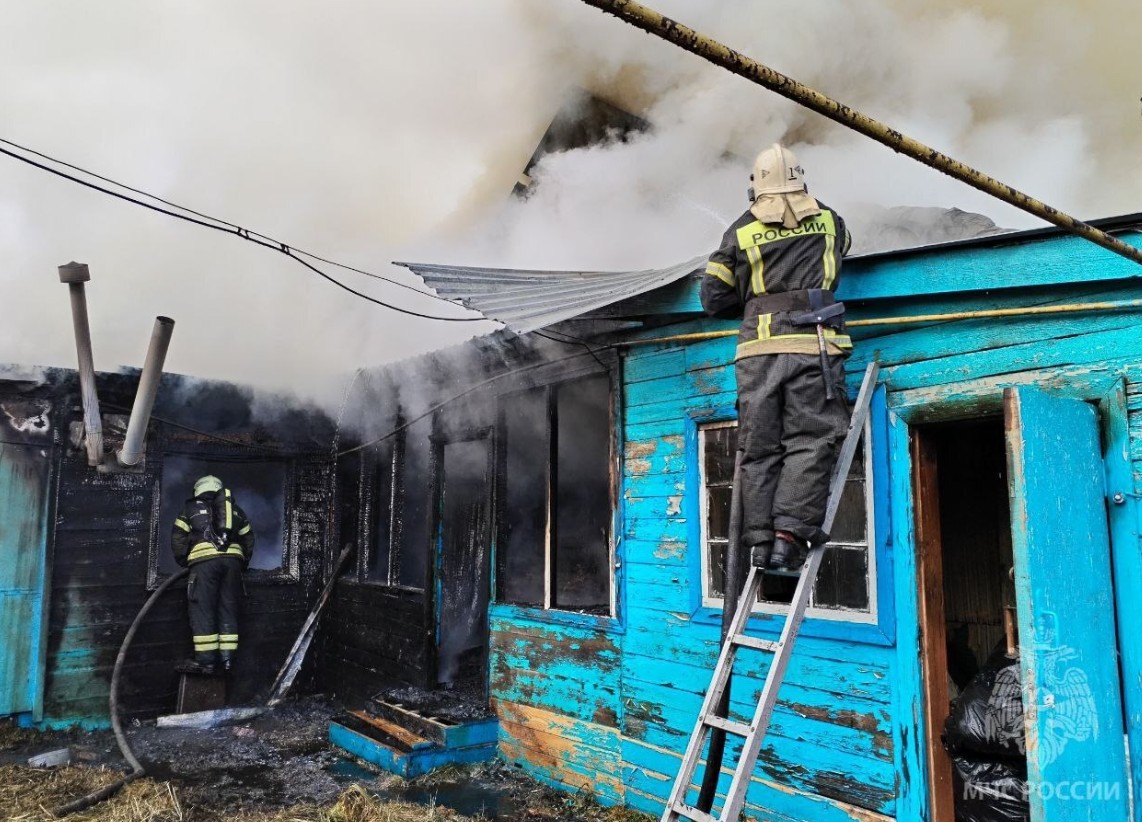 Опубликованы новые фото с места смертельного пожара в Пензе