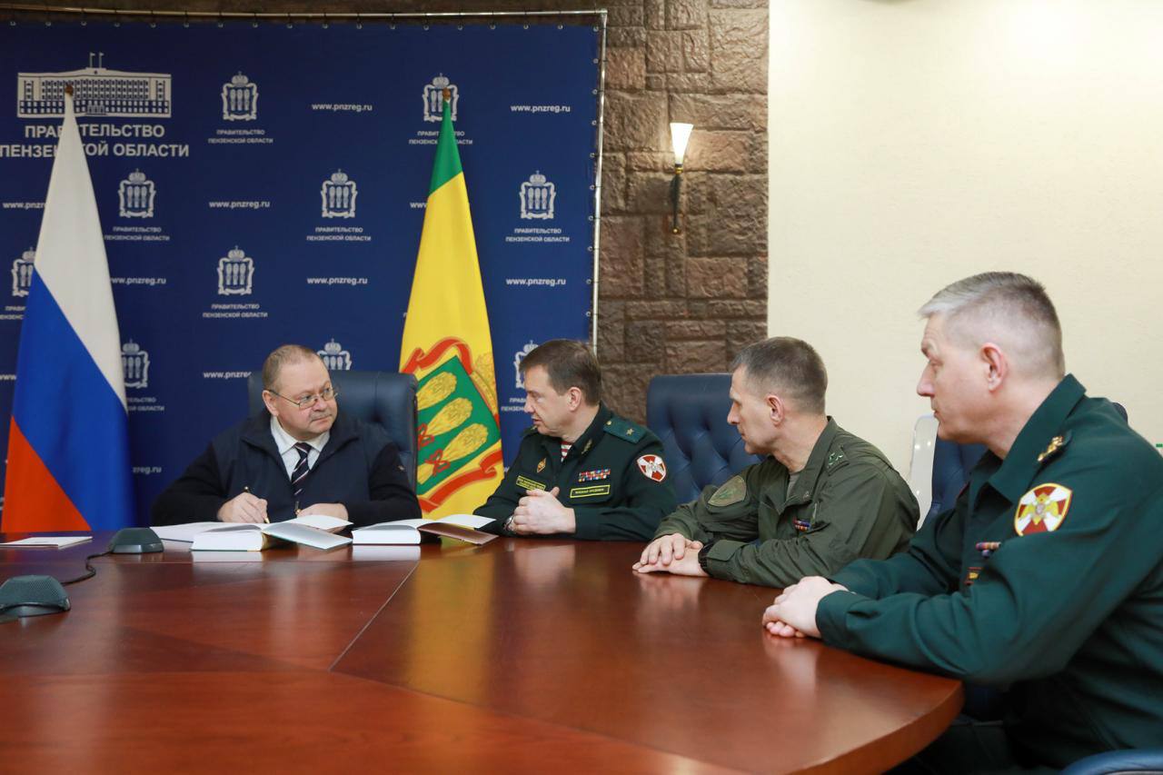 Олег Мельниченко рассказал о визите начальника Военной академии Росгвардии