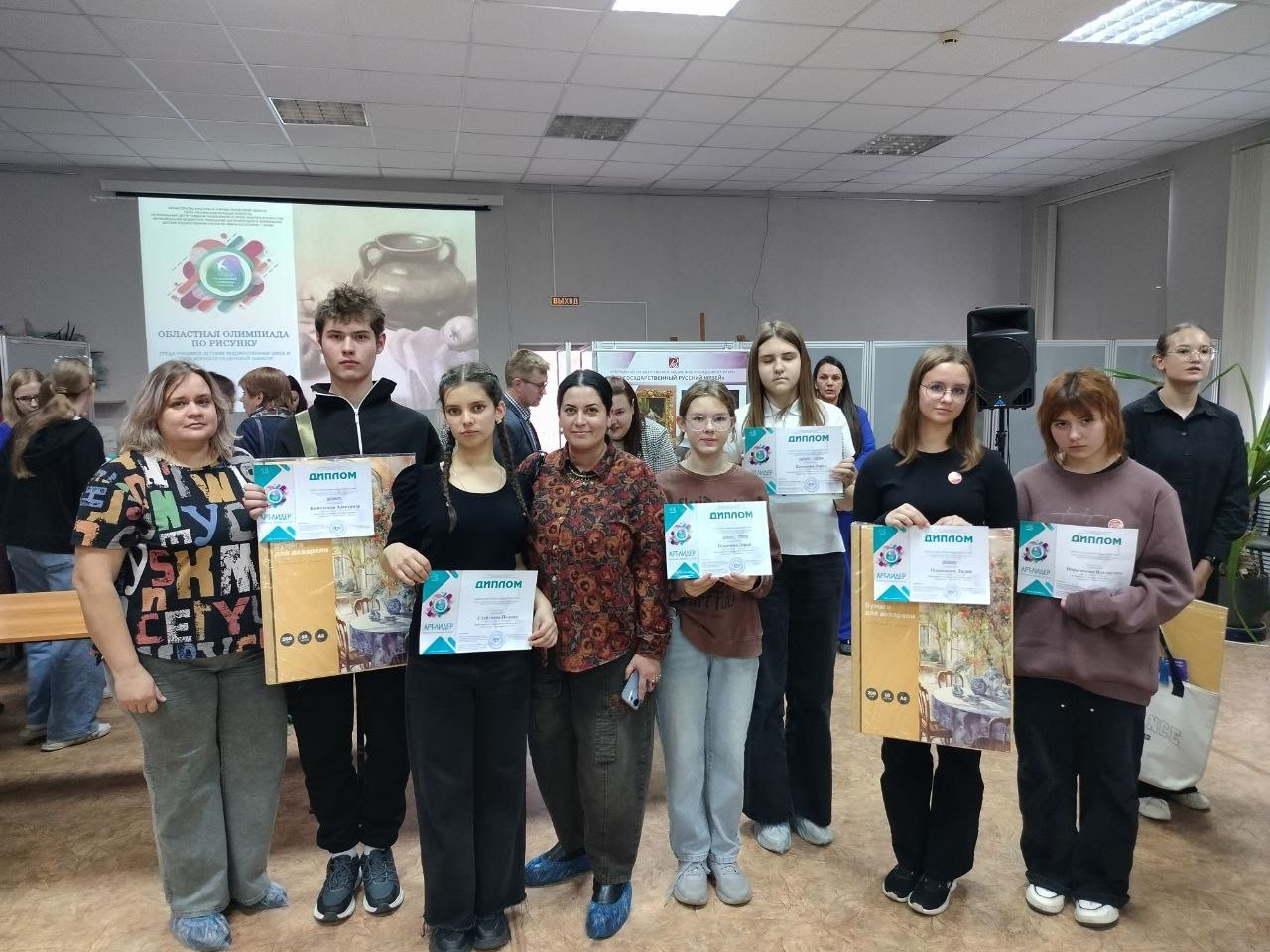 Начинающие художники из Сердобска завоевали награды в областной олимпиаде