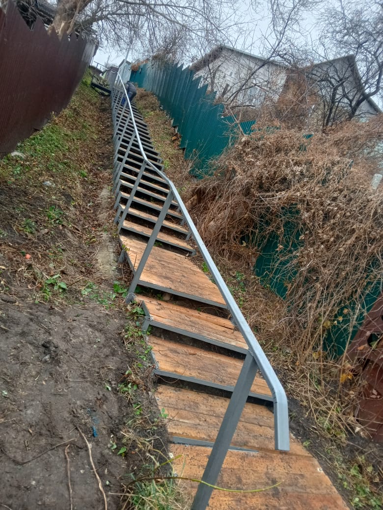 Пензенцы раскритиковали обновленную лестницу на 2-ом проезде Лескова