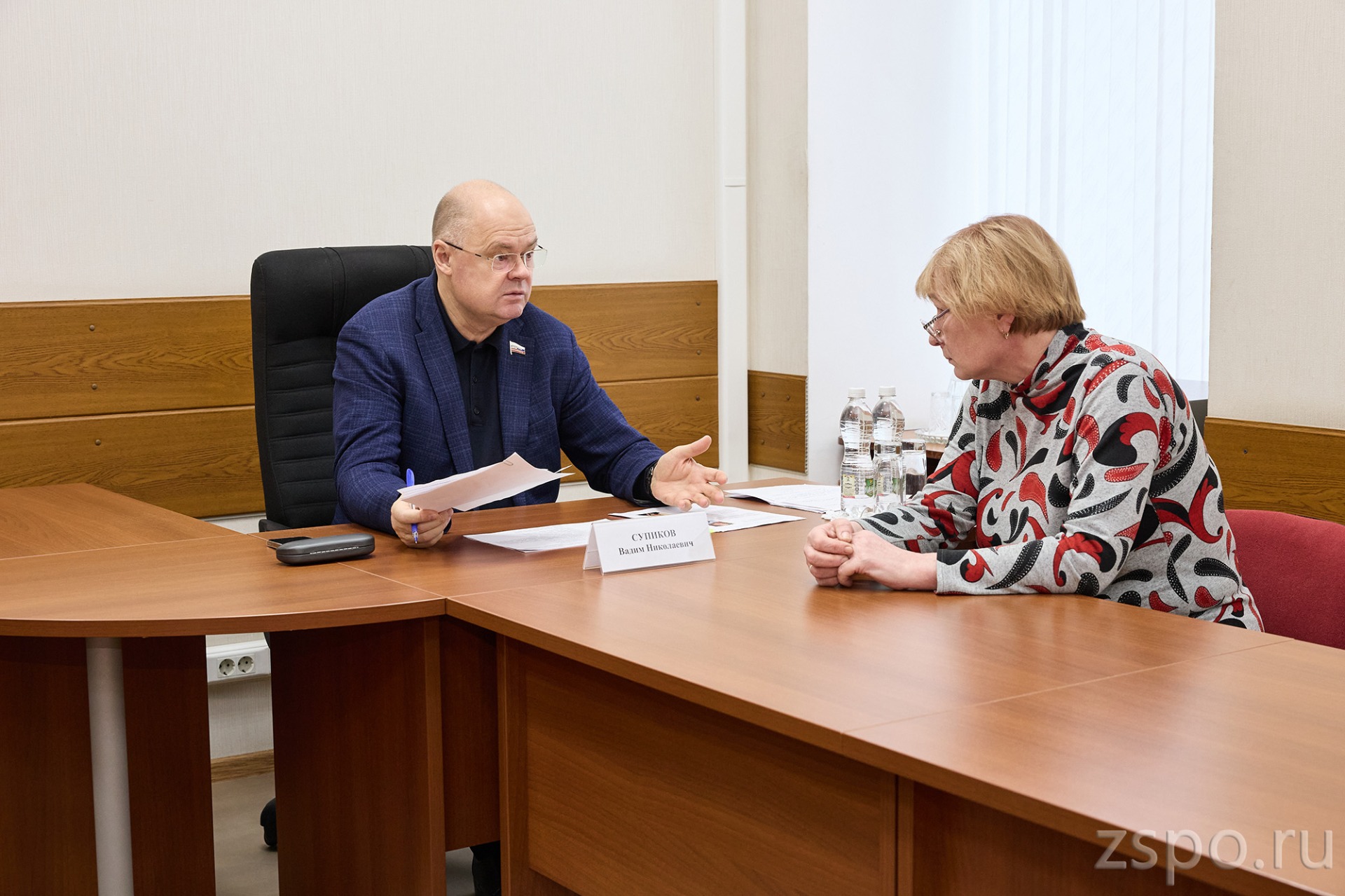 Вадим Супиков взял на контроль обращения пензенцев по социальным вопросам