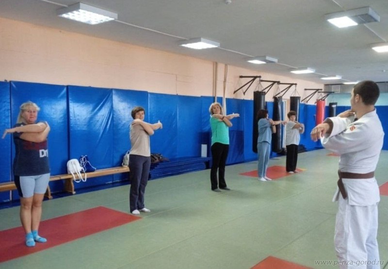 В Пензе пенсионеры начали бесплатно осваивать дзюдо