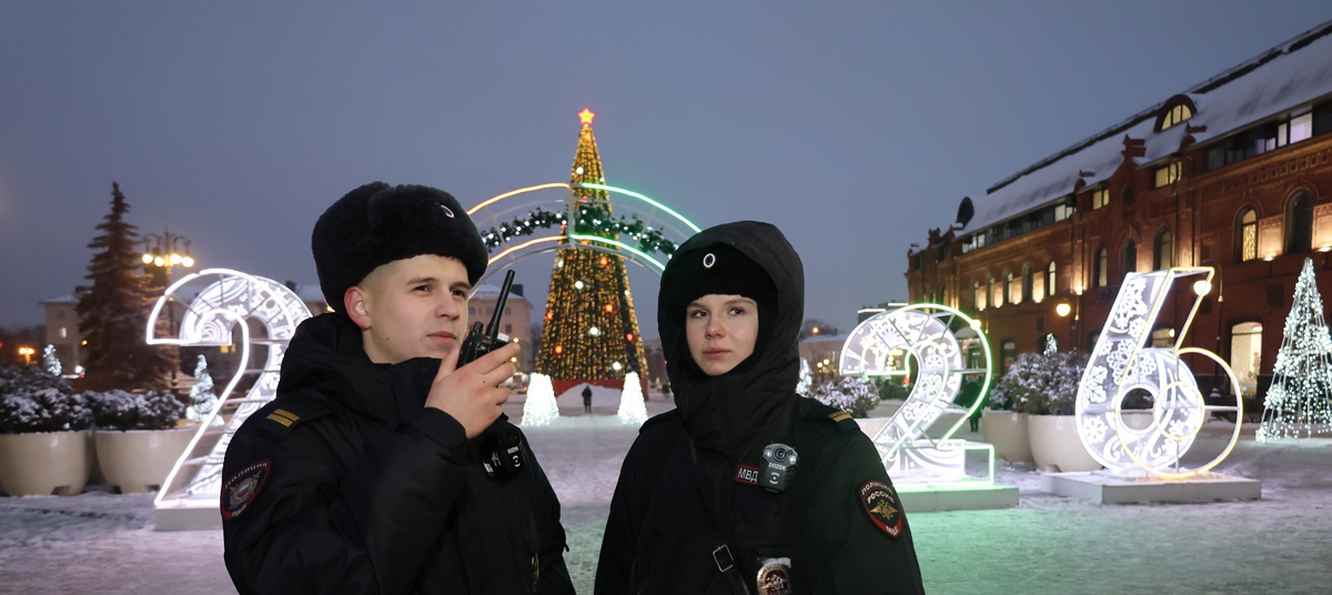 В Пензенской области порядок во время Нового года обеспечат 338 полицейских