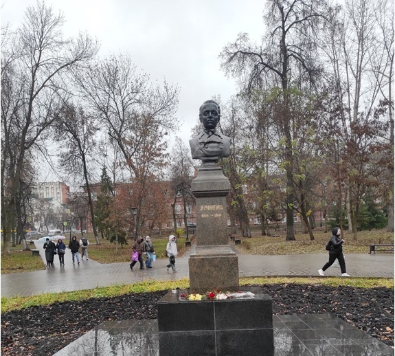 Бюст Лермонтова в Пензе возьмут под охрану