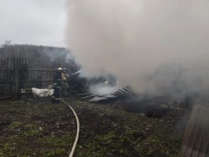 В Городищенском районе 62-летний мужчина пострадал при пожаре