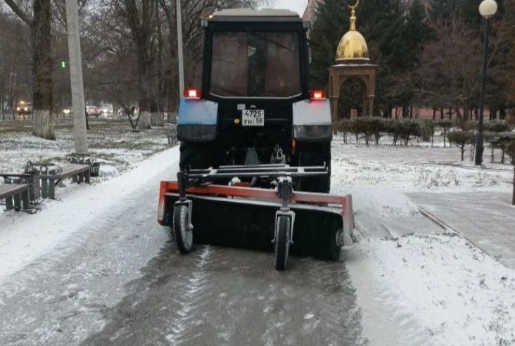 В Пензе усилили контроль за уборкой территорий после снегопада 10 декабря