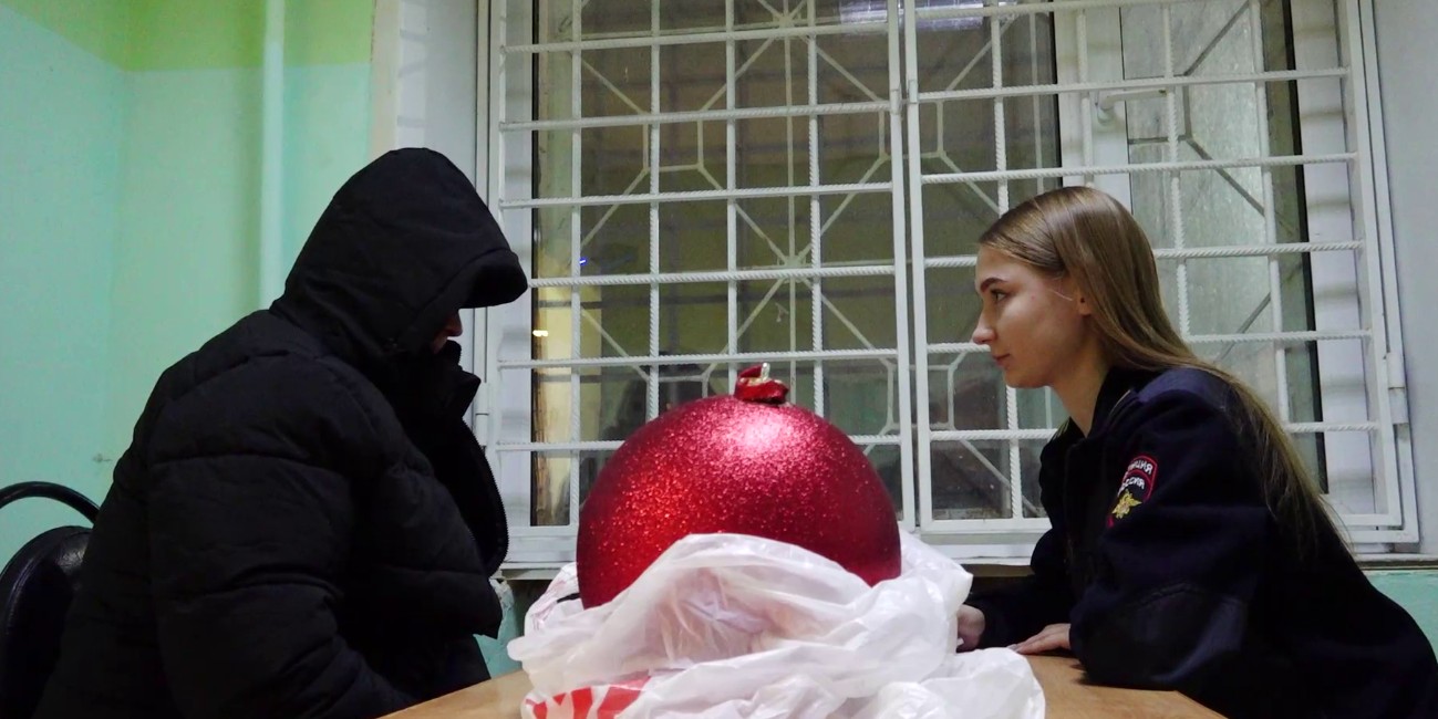 В Пензе нашли похитителя новогоднего украшения с городской елки